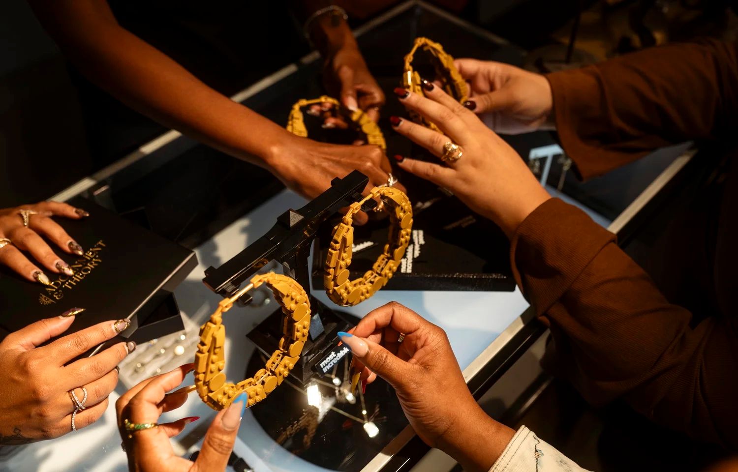 Dr. Yaba Blay Is Turning Bamboo Earrings Into LEGO Art Dr. Yaba Blay Is Turning Bamboo Earrings Into LEGO Art