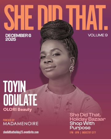 The She Did That. x MadameNoire Holiday Bazaar Beauty Gift Guide: 11 Black Women-Owned Brands To Know And Support
