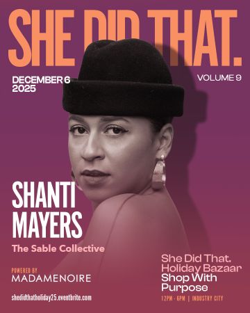 The She Did That. x MadameNoire Holiday Bazaar Fashion Gift Guide