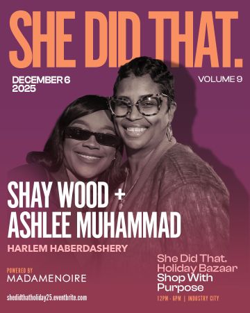 The She Did That. x MadameNoire Holiday Bazaar Fashion Gift Guide