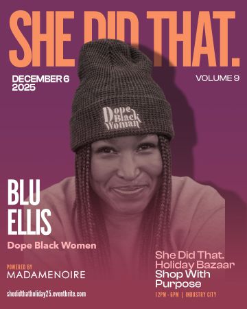 The She Did That. x MadameNoire Holiday Bazaar Fashion Gift Guide