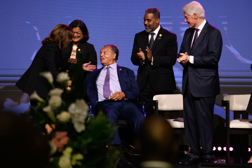 Jesse Jackson praised Kamala Harris when she became Vice President in 2021.