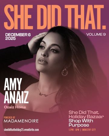 The She Did That. x MadameNoire Holiday Bazaar Gift Guide: 4 Black Woman-Owned Home Brands To Shop, Celebrate & Gift This Season