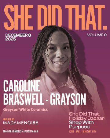 The She Did That. x MadameNoire Holiday Bazaar Gift Guide: 4 Black Woman-Owned Home Brands To Shop, Celebrate & Gift This Season