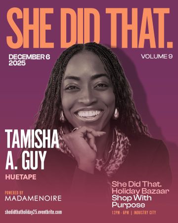 The She Did That. x MadameNoire Holiday Bazaar Beauty Gift Guide: 7 Black Women-Owned Accessories Brands To Know And Support