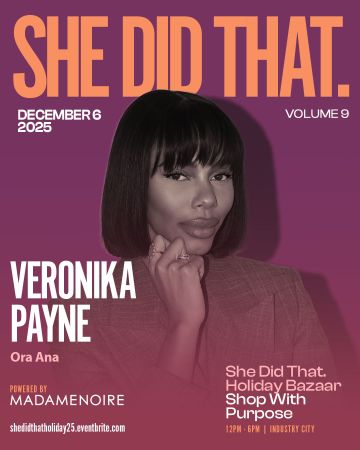 The She Did That. x MadameNoire Holiday Bazaar Beauty Gift Guide: 7 Black Women-Owned Accessories Brands To Know And Support