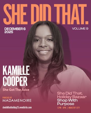 The She Did That. x MadameNoire Holiday Bazaar Beauty Gift Guide: 7 Black Women-Owned Accessories Brands To Know And Support