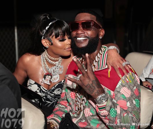 Gucci Mane and Keyshia Ka'oir at Birthday Bash