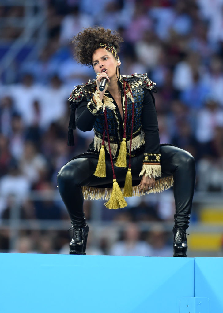 American singer Alicia Keys' birthday - Archive