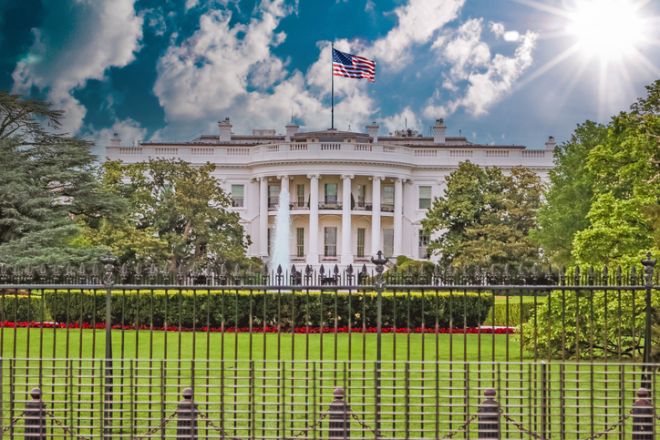 The White House in Washington DC