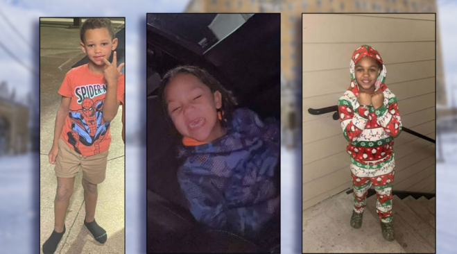Howard, 6, Kaleb, 8, and EJ, 9, Cheyenne Hangaman, drown, Texas, sons,