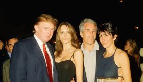 Trump, Knauss, Epstein, & Maxwell At Mar-A-Lago