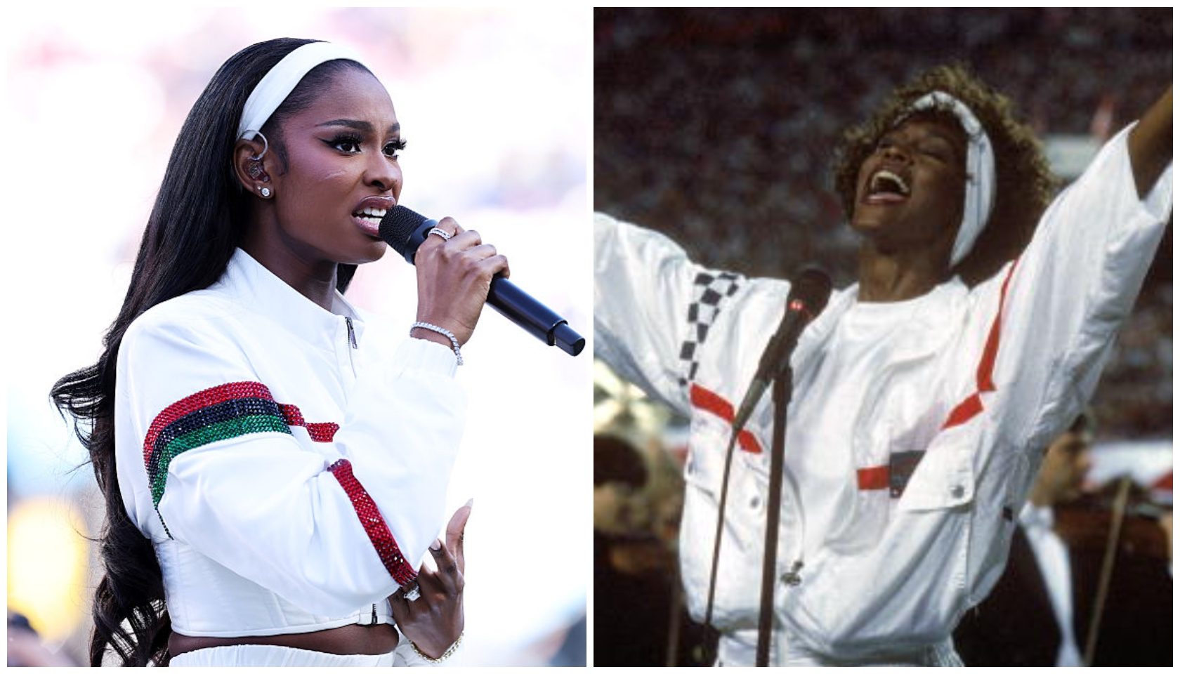 Watch Coco Jones Channel Whitney Houston At Super Bowl LX Watch Coco Jones Channel Whitney Houston At Super Bowl LX