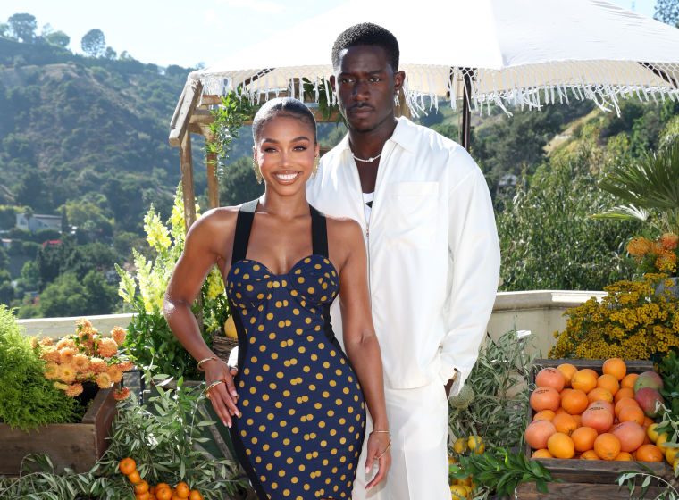 Lori Harvey Partners With REVOLVE To Launch Her New Brand, Yevrah Swim, At Villa Fiona In Hollywood