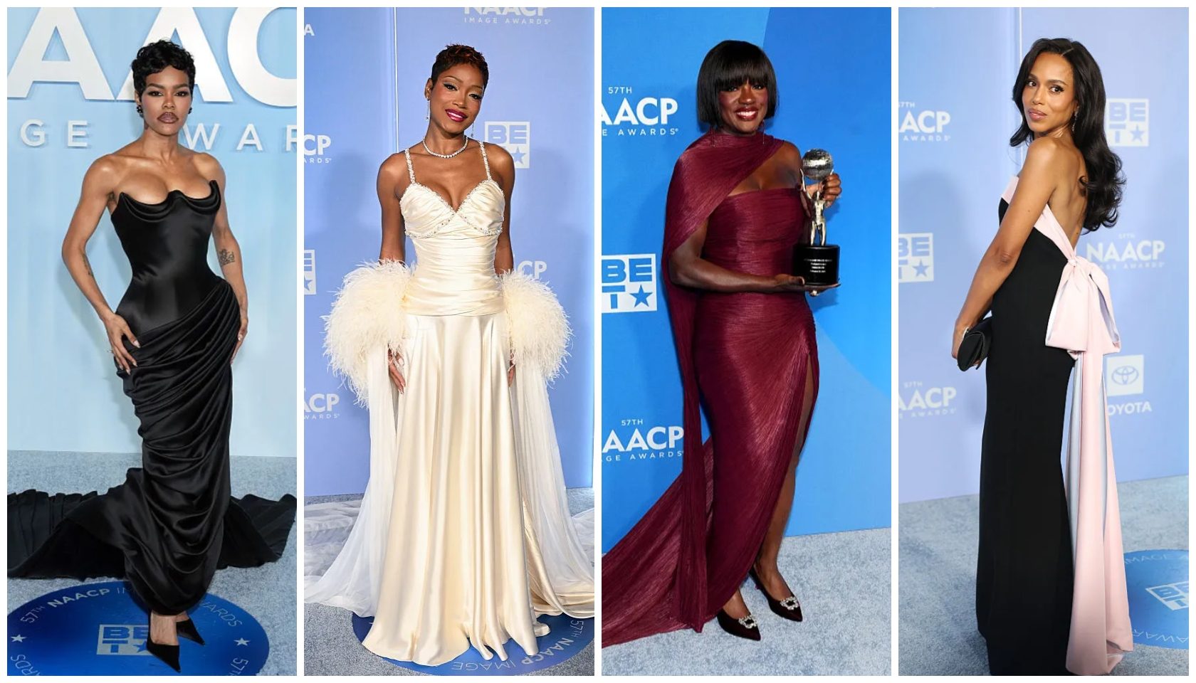 Black Hollywood Fashion On The 2026 NAACP Awards Red Carpet Black Hollywood Fashion On The 2026 NAACP Awards Red Carpet