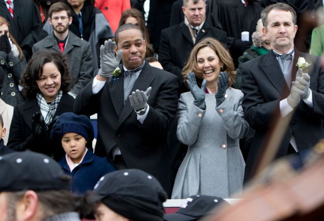 Ralph Northam is inaugurated Governor of Virginia in Richmond.