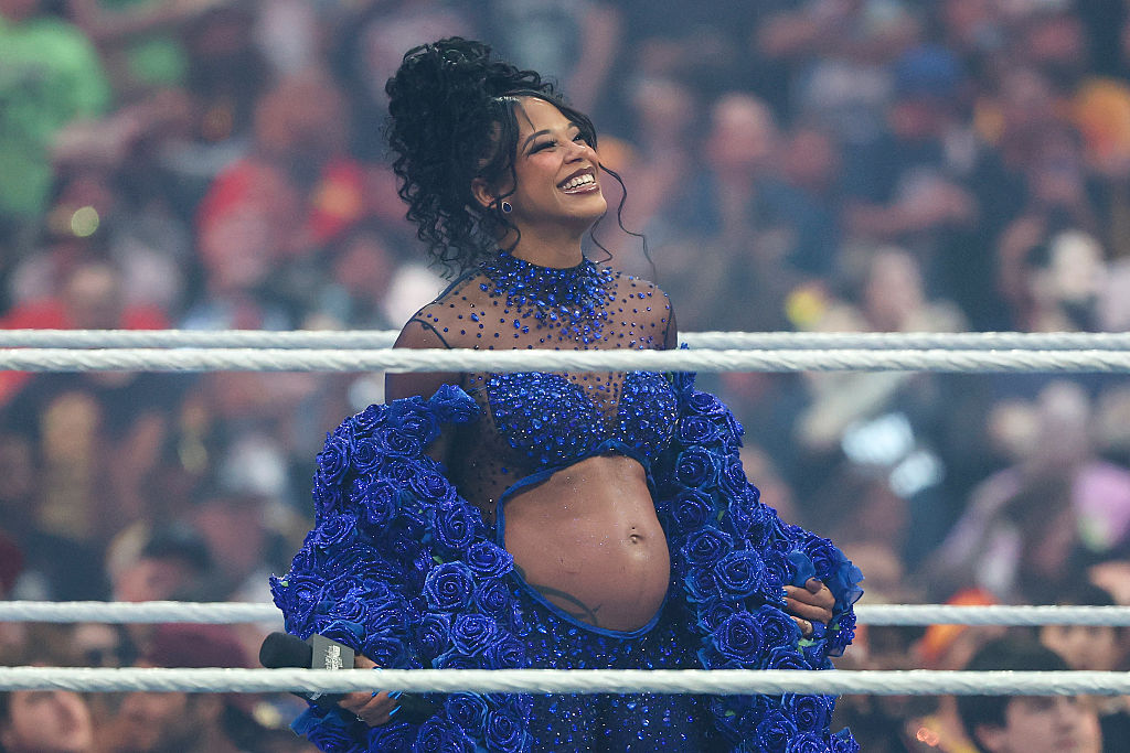 ‘The EST Is Having A Baby!’ — Bianca Belair Reveals Baby Bump, Announces Pregnancy With Montez Ford At WrestleMania 42