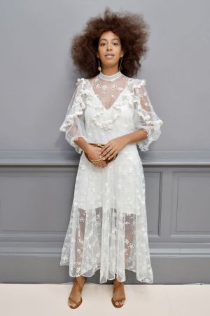 Celebrities with afros.