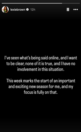 Lexie Brown, Megan Thee Stallion, Cheating, Klay Thompson