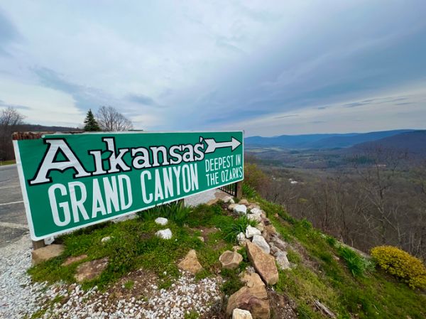 Arkansas Grand Canyon Sign