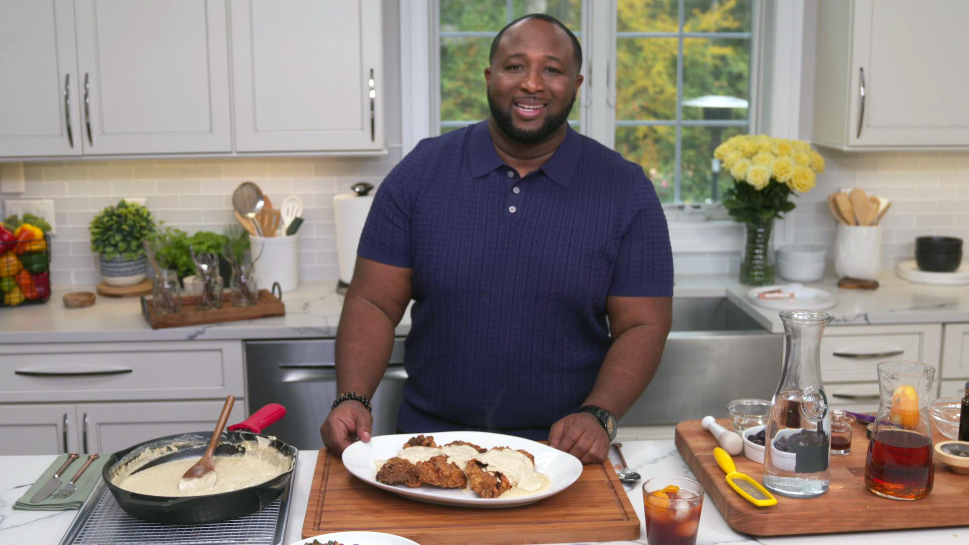 ‘New Soul Kitchen Remix’ — Chef Jernard’s Soulful Chicken Fried Steak And Bacon Green Beans Is So Good It’ll Make You Slap Somebody
