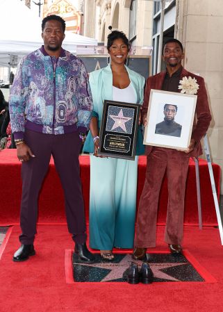 Chadwick Boseman Posthumously Honored With A Star On The Hollywood Walk Of Fame