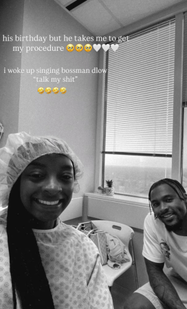Simone Biles, Simone Biles procedure, Simone Biles health scare
