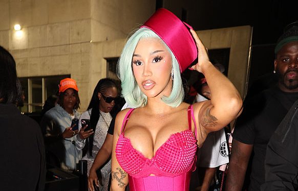 Cardi B Visits Pacha