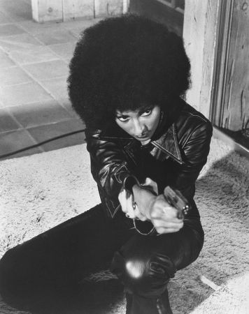 Celebrities with afros.