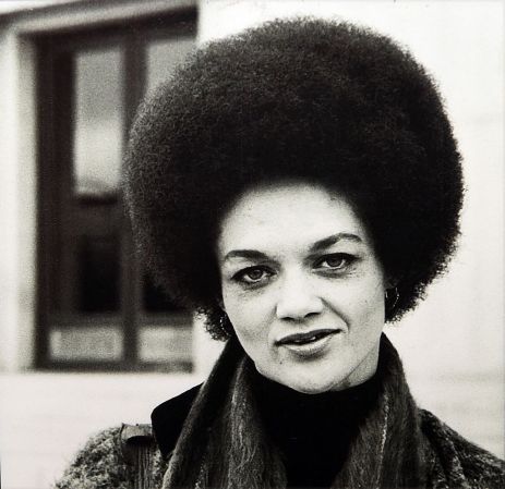 Celebrities with afros.