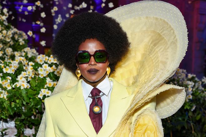 Celebrities with afros.
