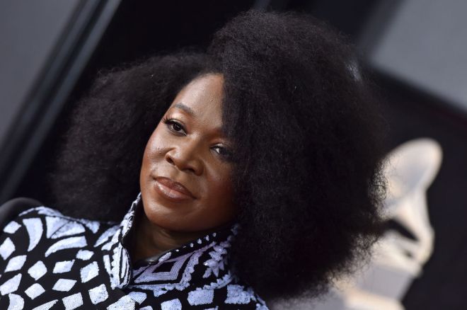 Celebrities with afros.